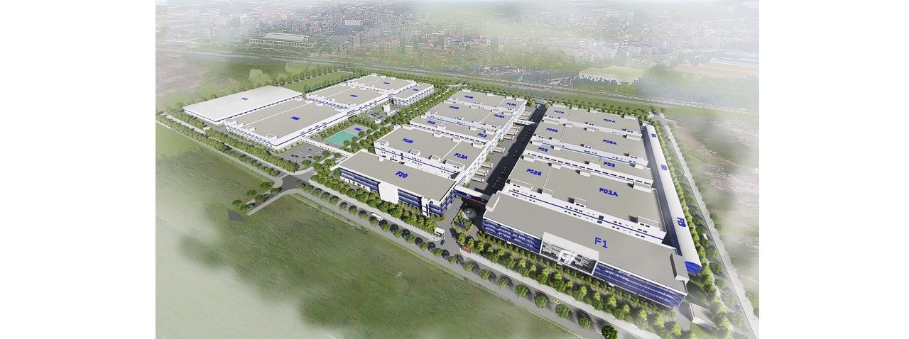 Nhà máy F07 - Foxconn - KCN Quang Châu - Bắc Giang