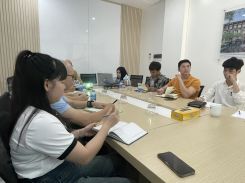 WORK IMPLEMENTATION MEETING AT THE BEGINNING OF THE WEEK